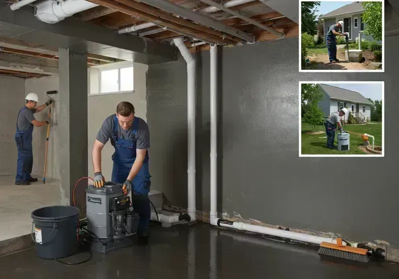 Basement Waterproofing and Flood Prevention process in Homeland Park, SC